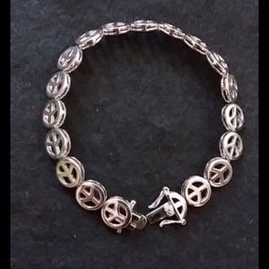 925 Sterling Silver Bracelet 8" Unisex